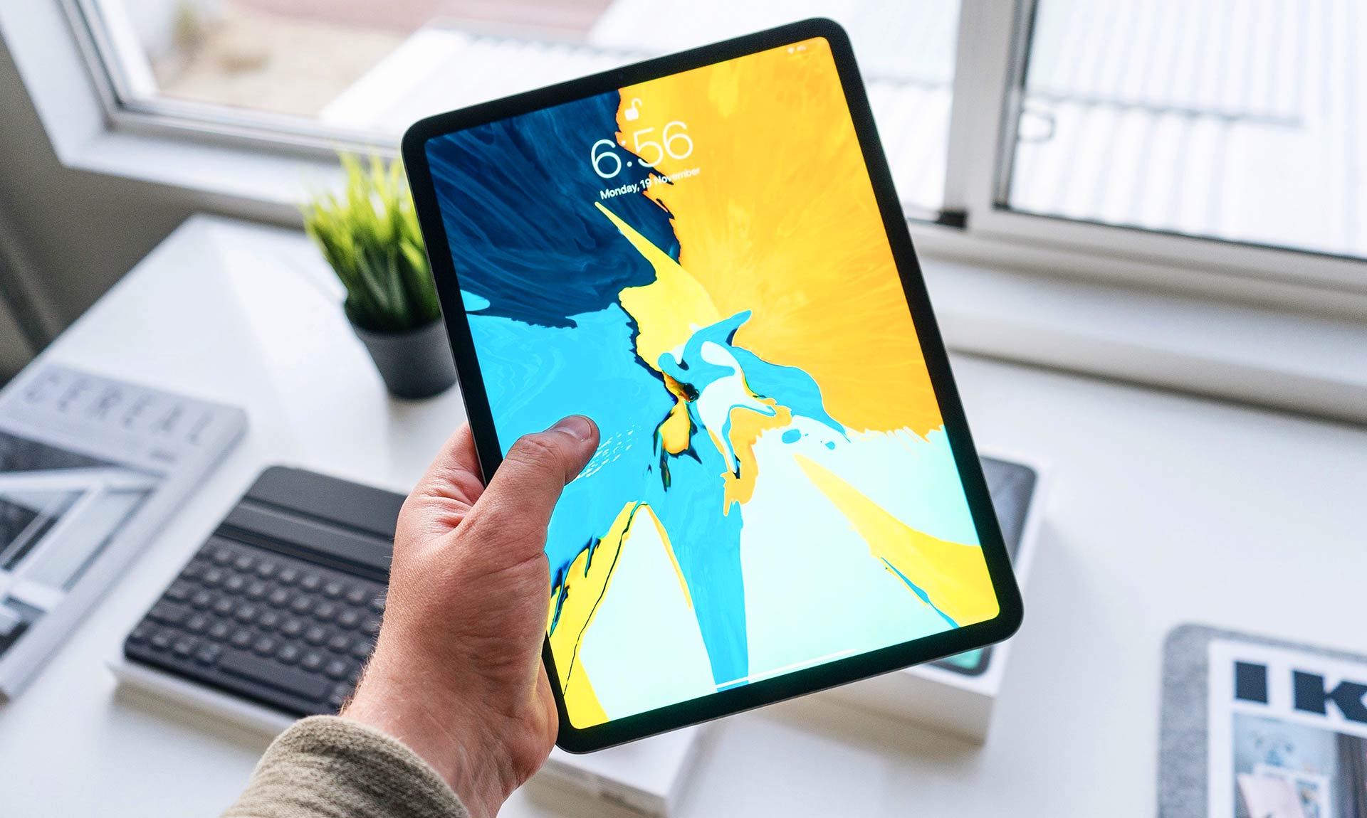 Person Holding Tablet Avada Car Dealer News